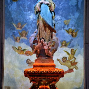 Altar Sculpture in Metropolitan Cathedral of Manaus in Manaus, Brazil - Encircle Photos