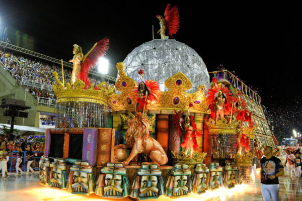 Carnival Float inside Sambadrome in Rio de Janeiro, Brazil - Encircle Photos