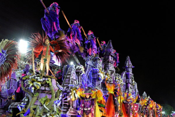 Floats at Carnival Parade in Rio de Janeiro, Brazil - Encircle Photos