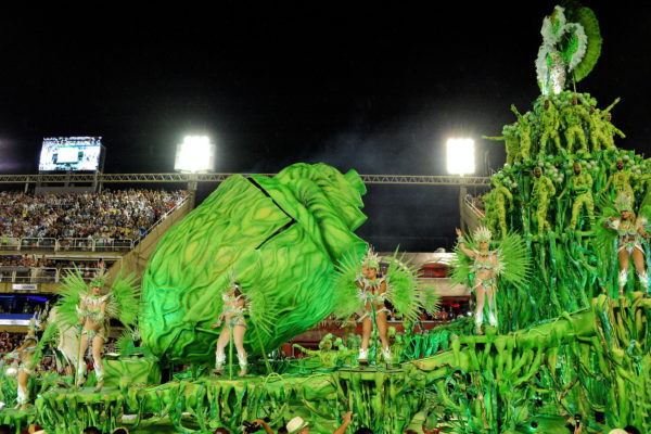 Império Serrano Samba School at Carnival Parade in Rio de Janeiro, Brazil - Encircle Photos