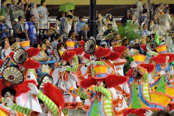 Parade Performance Sequence during Carnival in Rio de Janeiro, Brazil - Encircle Photos