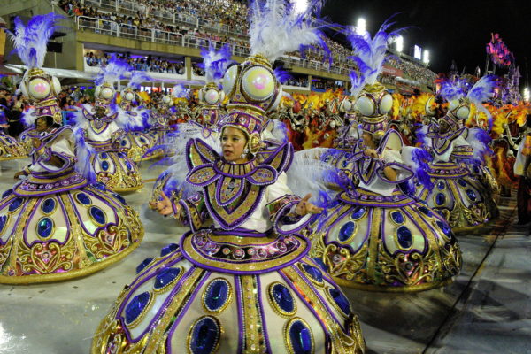 Samba Schools at Carnival Parade in Rio de Janeiro, Brazil - Encircle Photos