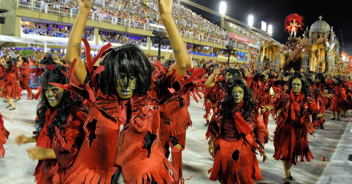 Wonderful Color Photographs of The Carnival in Rio de 