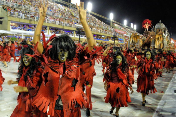 Tourist Safety at Carnival Parade in Rio de Janeiro, Brazil - Encircle Photos