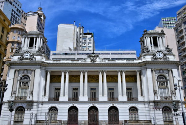 City Hall at Cinelândia Square in Rio de Janeiro, Brazil - Encircle Photos