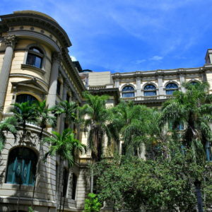 National Library of Brazil at Cinelândia Square in Rio de Janeiro, Brazil - Encircle Photos