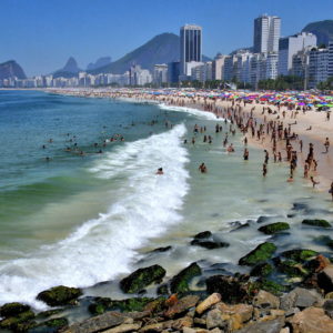 Copacabana Beach in Rio de Janeiro, Brazil - Encircle Photos