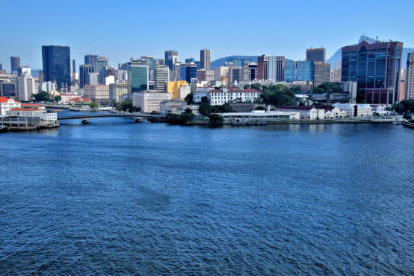 Downtown Skyline of Rio de Janeiro, Brazil - Encircle Photos