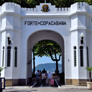 Entrance to Fort Copacabana in Rio de Janeiro, Brazil - Encircle Photos