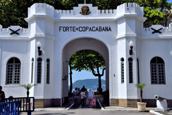 Entrance to Fort Copacabana in Rio de Janeiro, Brazil - Encircle Photos