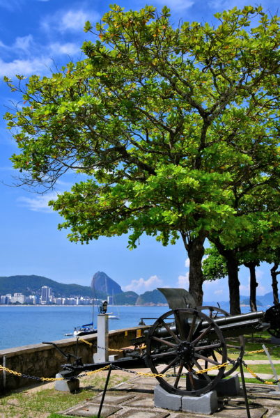 Waterfront Terrace at Fort Copacabana in Rio de Janeiro, Brazil - Encircle Photos
