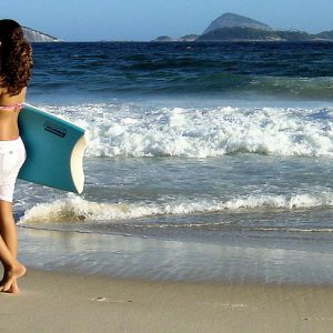 Girl from Ipanema Beach in Rio de Janeiro, Brazil - Encircle Photos