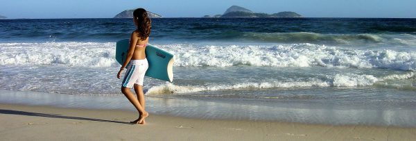 Girl from Ipanema Beach in Rio de Janeiro, Brazil - Encircle Photos