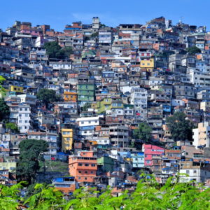 Hillside Houses of Rocinha in Rio de Janeiro, Brazil - Encircle Photos