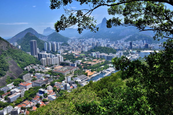 City View from First Stop to Sugarloaf Mountain in Rio de Janeiro, Brazil - Encircle Photos