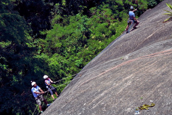 Rock Climbing around Sugarloaf Mountain in Rio de Janeiro, Brazil - Encircle Photos