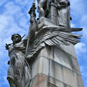 Monument at Independence Square in Santos, Brazil - Encircle Photos