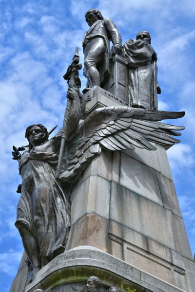 Monument at Independence Square in Santos, Brazil - Encircle Photos