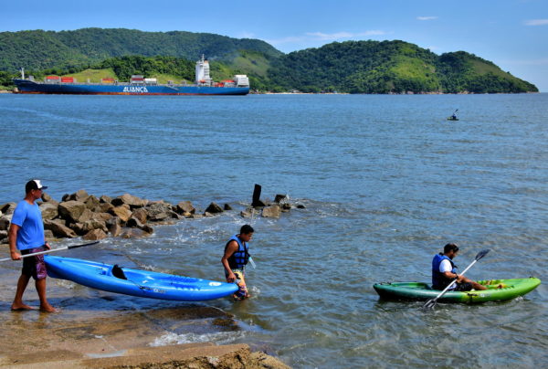 Ponta da Praia Beach in Santos, Brazil - Encircle Photos