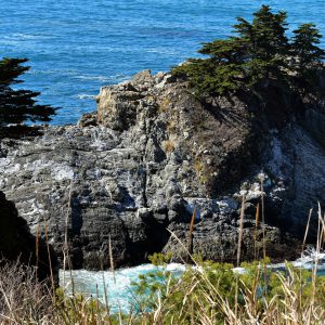 Saddle Rock at Julia Pfeiffer Burns State Park on Big Sur Coast, California - Encircle Photos