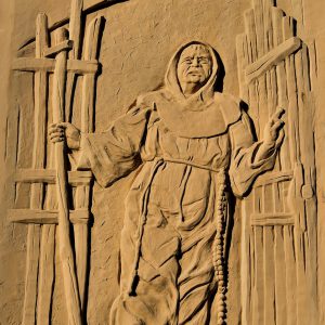 Father Junípero Serra Carving in Carmel, California - Encircle Photos