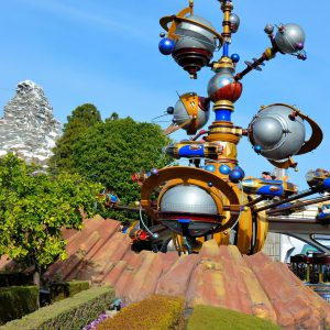 Astro Orbiter in Tomorrowland at Disneyland in Anaheim, California - Encircle Photos