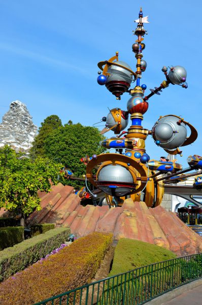 Astro Orbiter in Tomorrowland at Disneyland in Anaheim, California - Encircle Photos