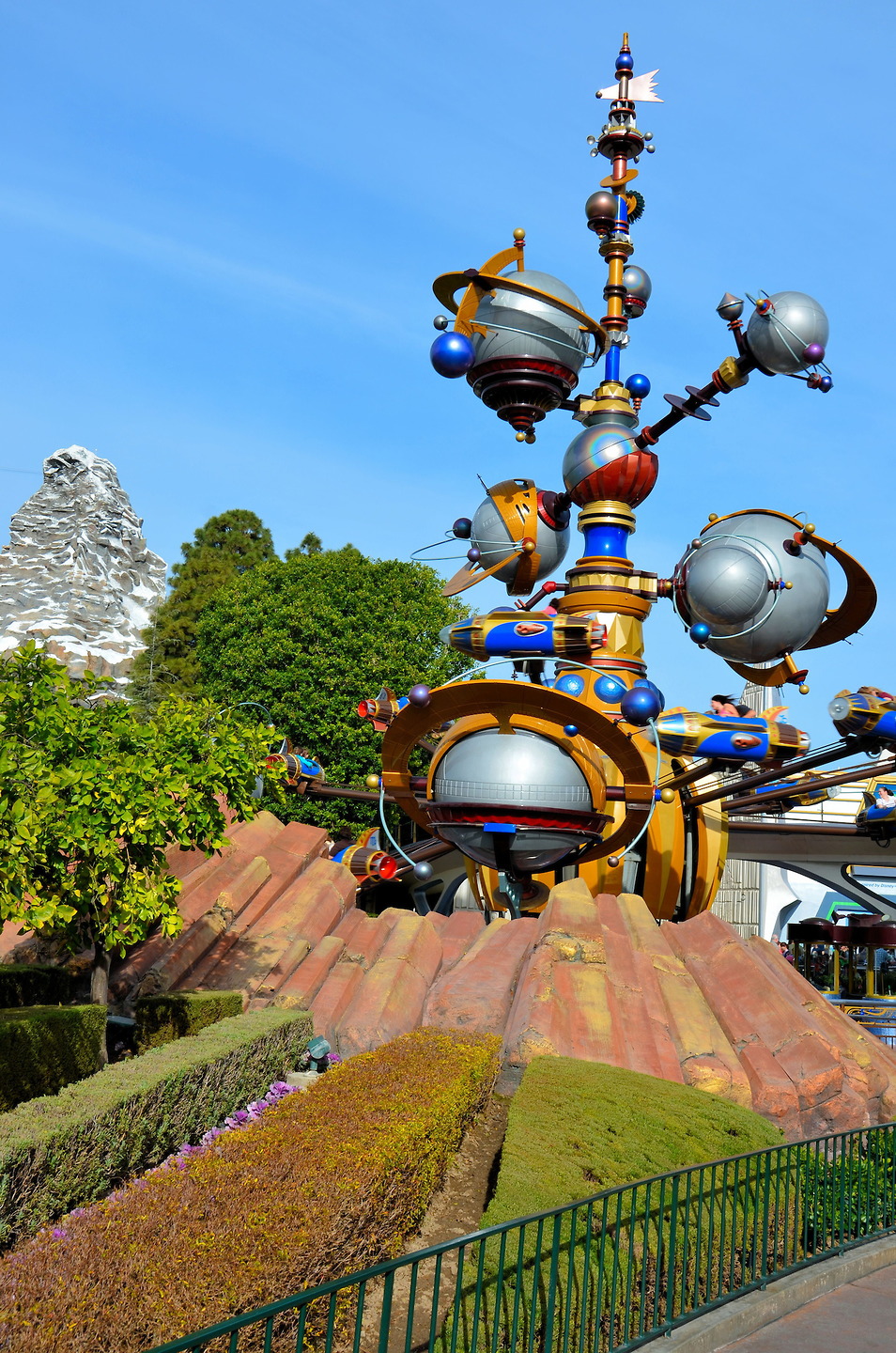Astro Orbiter in Tomorrowland at Disneyland in Anaheim, California