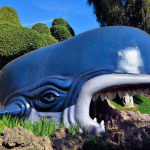 Monstro the Whale in Storybook Land Ride at Disneyland in Anaheim, California - Encircle Photos