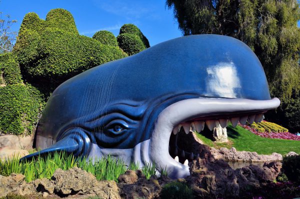 Monstro the Whale in Storybook Land Ride at Disneyland in Anaheim, California - Encircle Photos