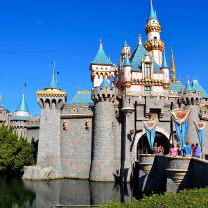 Sleeping Beauty Castle at Disneyland in Anaheim, California - Encircle Photos