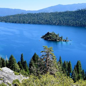 Fannette Island in Lake Tahoe at Emerald Bay State Park, California - Encircle Photos