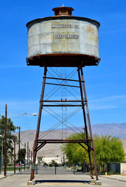 Date Museum Water Tower in Indio, California - Encircle Photos