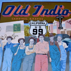 Old Indio Mural in Indio, California - Encircle Photos