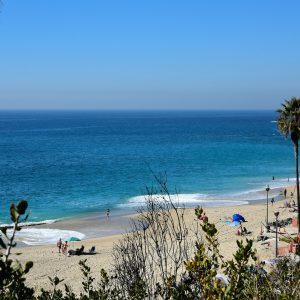 Sand and Waves on Aliso Beach in Laguna Beach, California - Encircle Photos