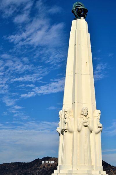 Astronomers Monument at Griffith Park in Los Angeles, California - Encircle Photos
