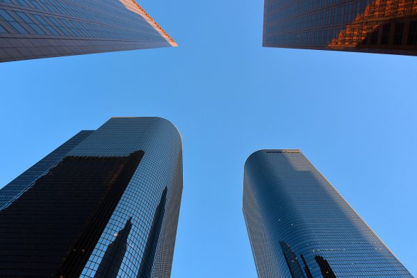 Downtown Bunker Hill Skyscrapers in Los Angeles, California - Encircle Photos