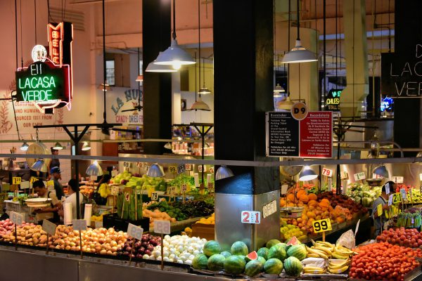 Inside the Grand Central Market in Los Angeles, California - Encircle Photos