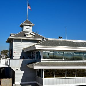 Lifeguard Headquarters on Newport Pier in Newport Beach, California - Encircle Photos
