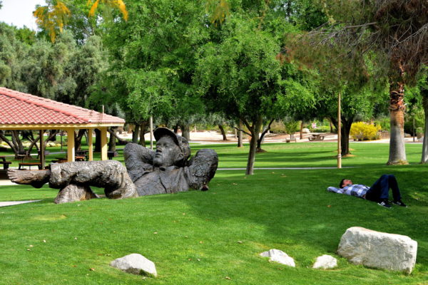 The Dreamer at Civic Center Park in Palm Desert, California - Encircle Photos