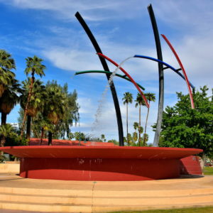 Rainmaker Fountain in Palm Springs, California - Encircle Photos