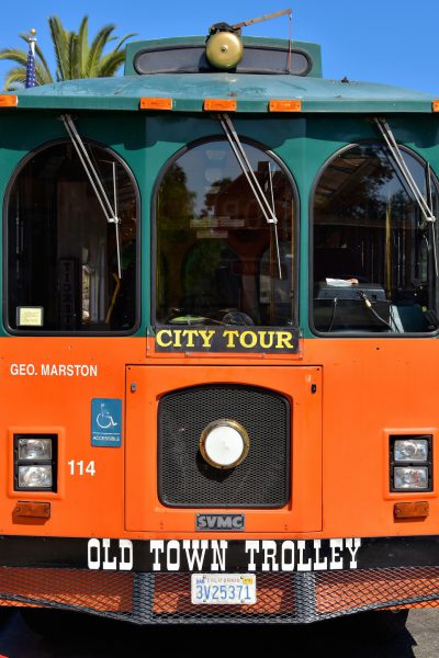 Sightseeing Trolley in Old Town San Diego, California - Encircle Photos