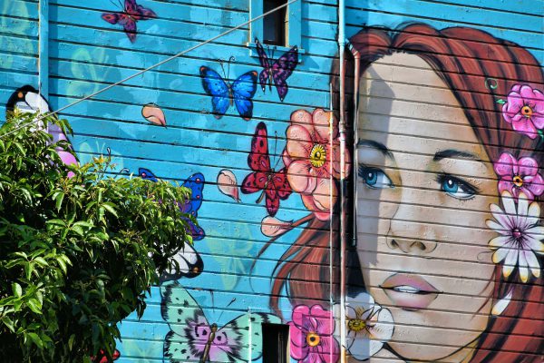 Summerlove Mural by Amanda Lynn in San Francisco, California - Encircle Photos