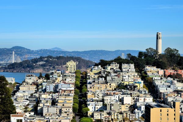 Telegraph Hill Neighborhood View in San Francisco, California - Encircle Photos