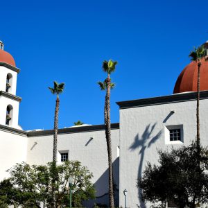 Basilica Near Mission San Juan Capistrano in California - Encircle Photos