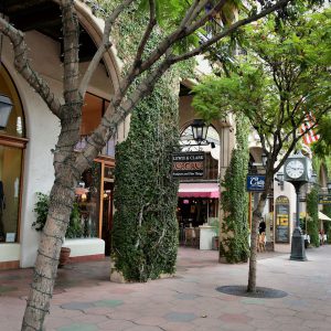 Downtown Lower State Street in Santa Barbara, California - Encircle Photos