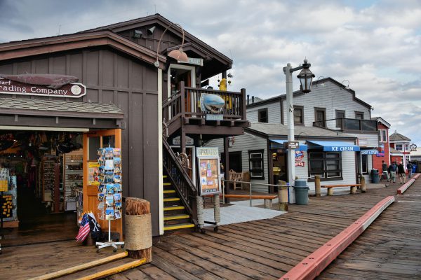 Stearns Wharf Shops in Santa Barbara, California - Encircle Photos