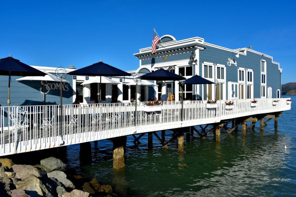 Restaurant on Pier in Sausalito, California - Encircle Photos
