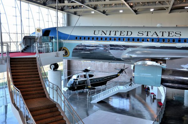 Air Force One Pavilion in Ronald Reagan Library in Simi Valley, California - Encircle Photos