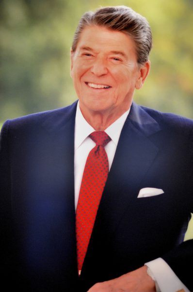Ronald Reagan Portrait at Ronald Reagan Library in Simi Valley, California - Encircle Photos